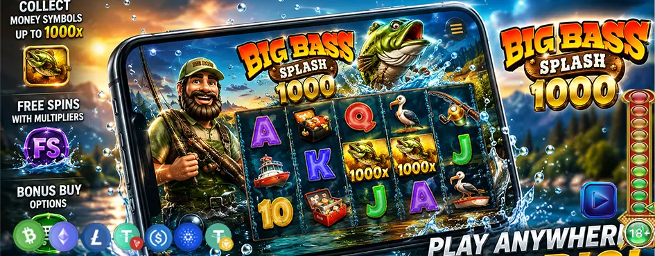 Big Bass Splash 1000 oyun arayüzü ve nasıl oynanır
