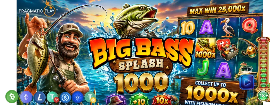 Big Bass Splash 1000 oyun ekranı